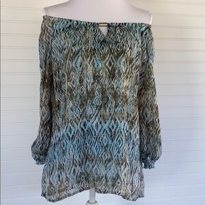 Dressbarn tunic blouse Size Medium